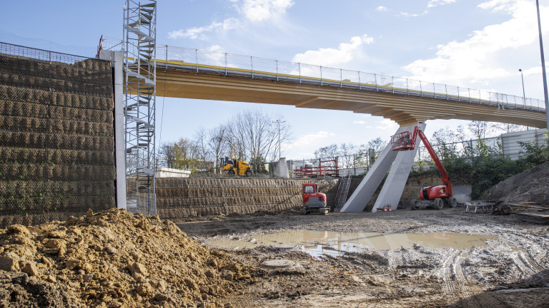 Contruction passerelle